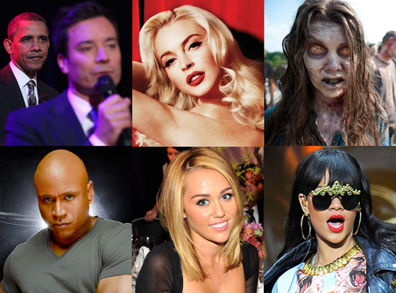LL Cool J, Rihanna, Miley Cyrus, Walking Dead, Lindsay Lohan, Jimmy Fallon, Barack Obama, 100 Best Things LL Cool J, Rihanna, Miley Cyrus, Walking Dead, Lindsay Lohan, Jimmy Fallon, Barack Obama, 100 Best Things